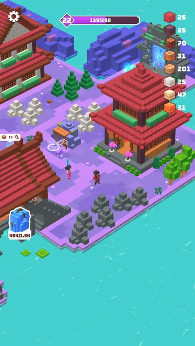 Capturas de tela do Craft Valley - Building Game
