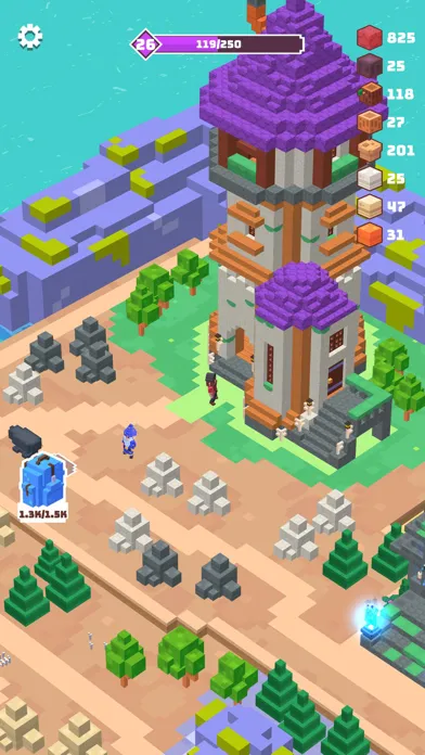 Capturas de tela do Craft Valley - Building Game