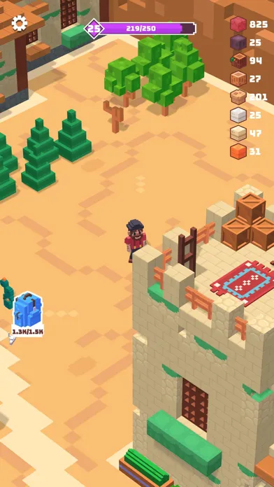 Capturas de tela do Craft Valley - Building Game