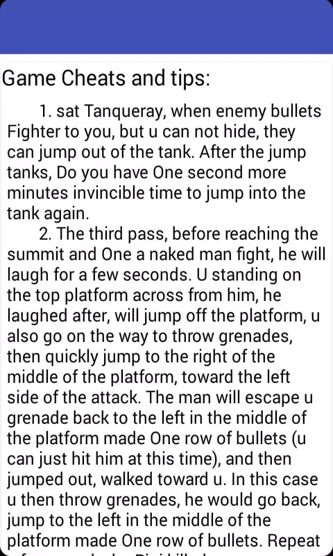 Guide Metal Slug Screenshots