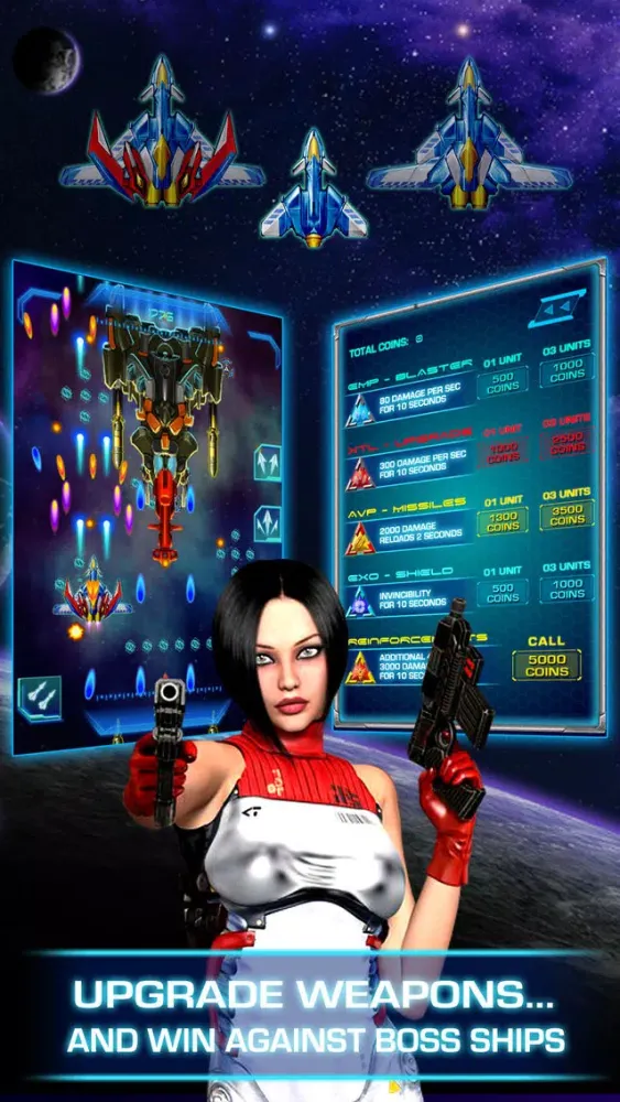 Thunder Striker 2048 स्क्रीनशॉट