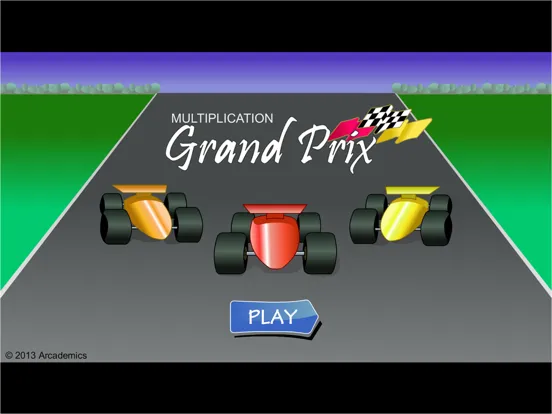 Capturas de tela do Grand Prix Multiplication iPad 