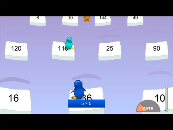 Penguin Jump Multiplication iPad  스크린샷