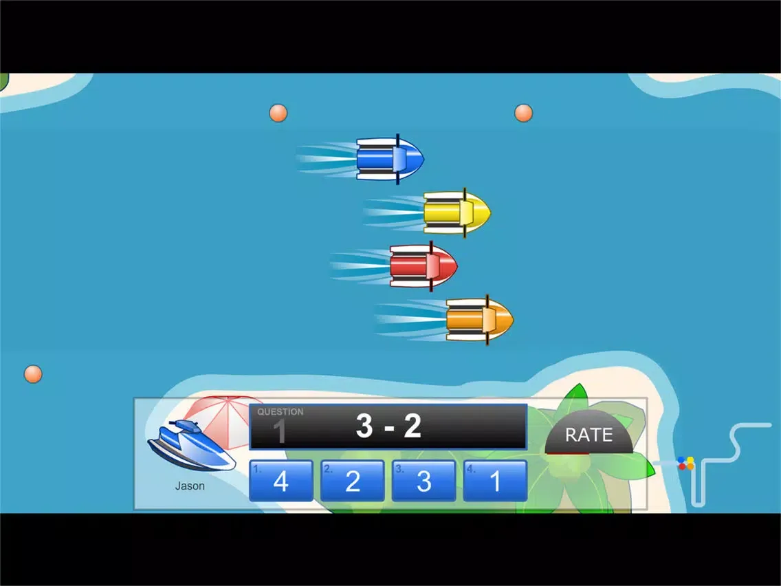 Screenshot di Island Chase Subtraction iPad 