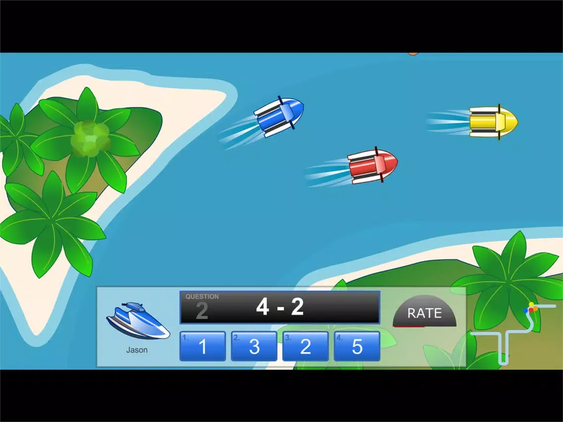 Screenshot di Island Chase Subtraction iPad 
