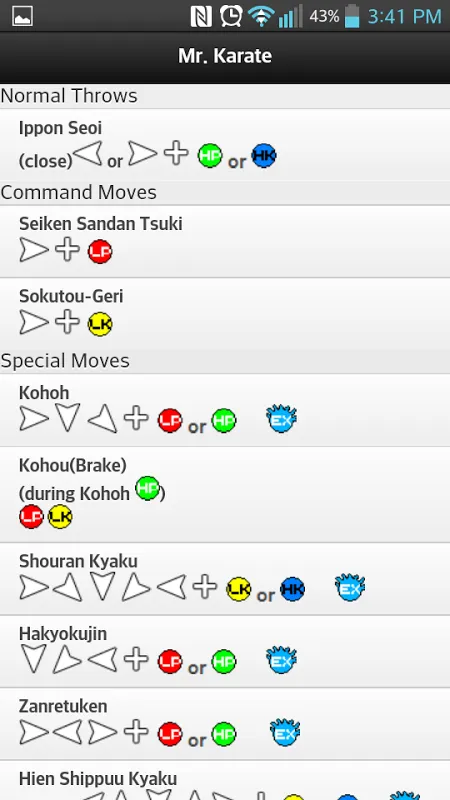 Guide for KOF XIII Screenshots