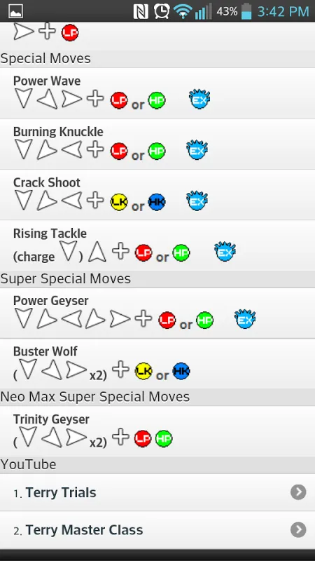 Guide for KOF XIII Screenshots