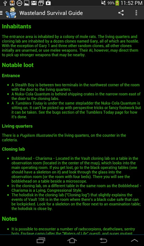 Wasteland Survival Guide Ekran Görüntüleri