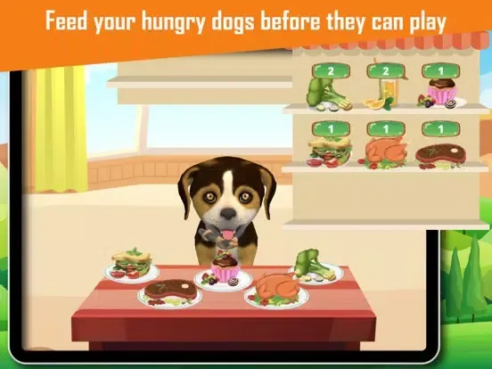 Ảnh chụp màn hình của Dog Simulator - Puppy Pet Care iPad 