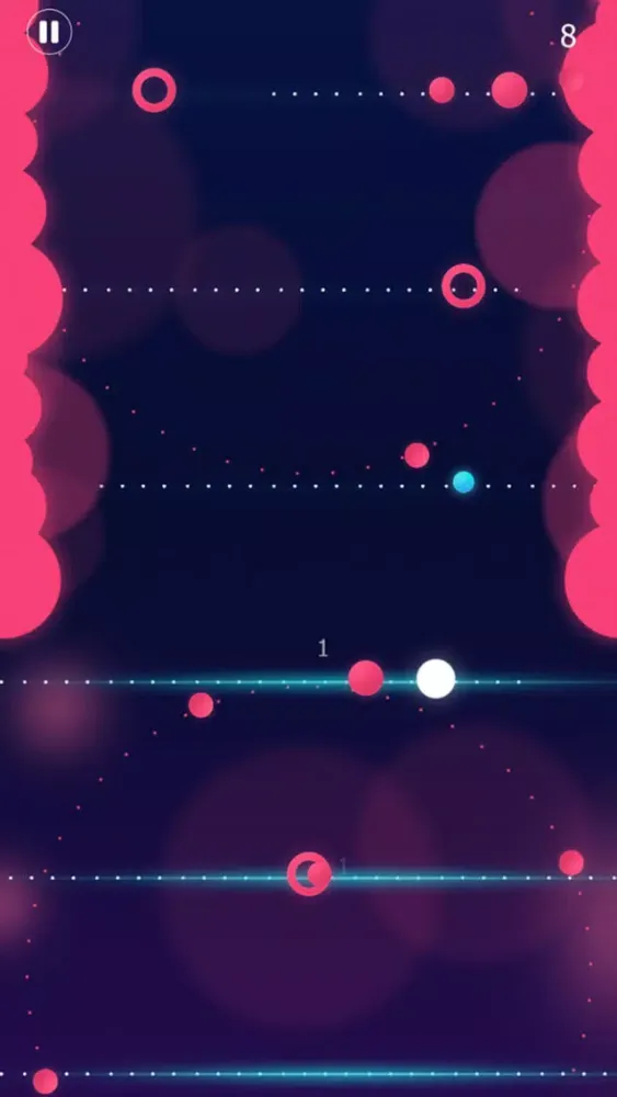 ภาพหน้าจอของ Dot Lines Evolution