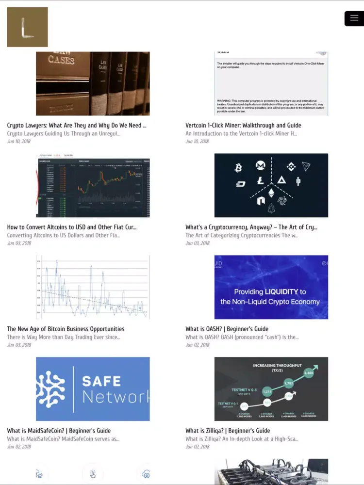 Screenshot di Let’s Earn BTC iPad 
