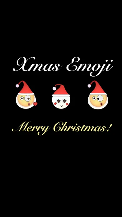 Capturas de tela do Xmas Emoji - Holiday Stickers