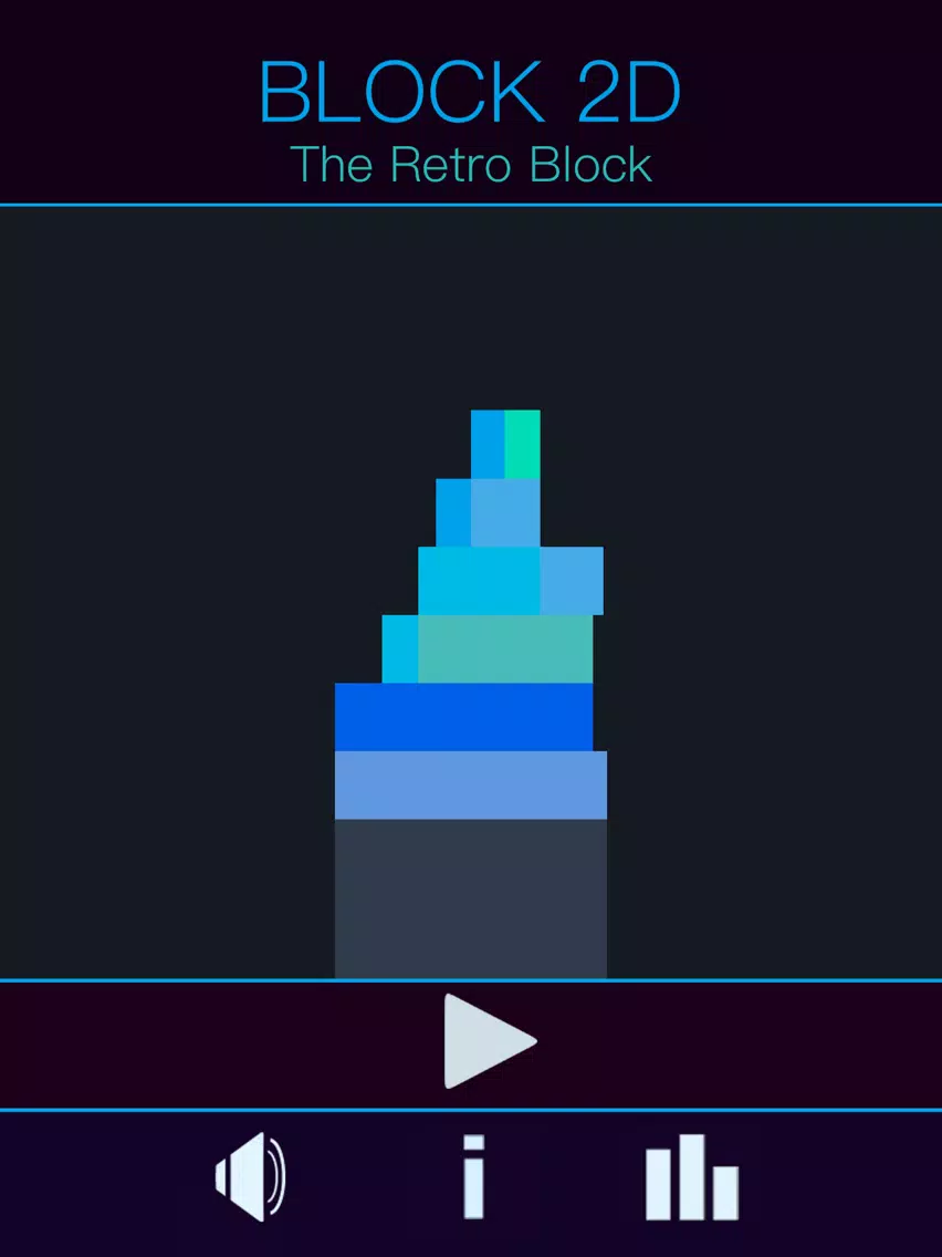 Screenshot di Block 2D - Retro Arcade Game iPad 
