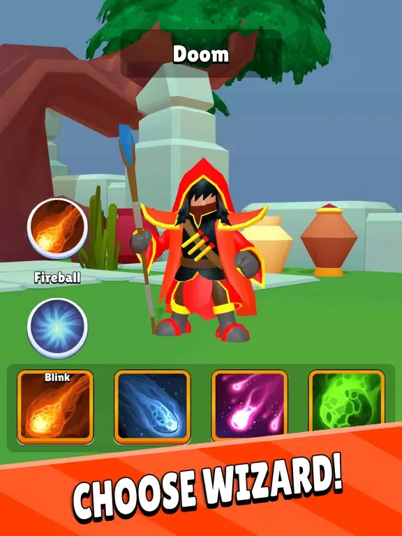 Ảnh chụp màn hình của Mage Battle Royale iPad 