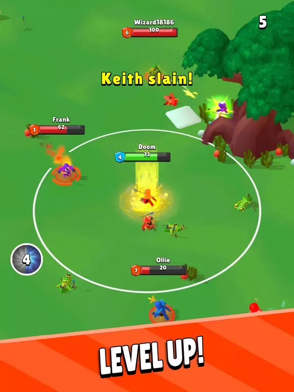 Ảnh chụp màn hình của Mage Battle Royale iPad 