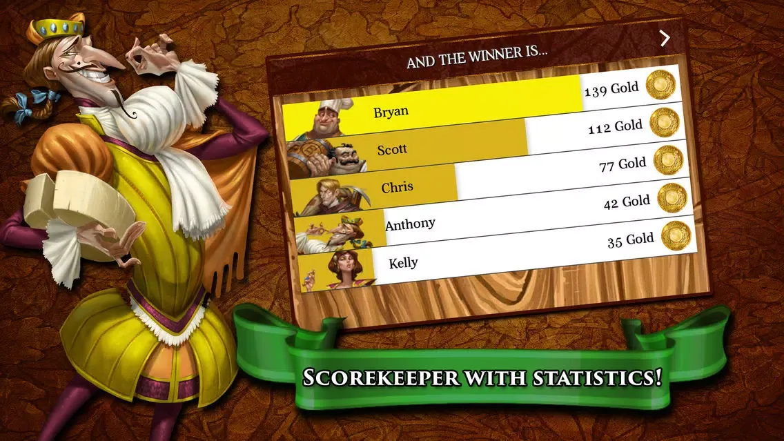 Sheriff of Nottingham Companion App Screenshots