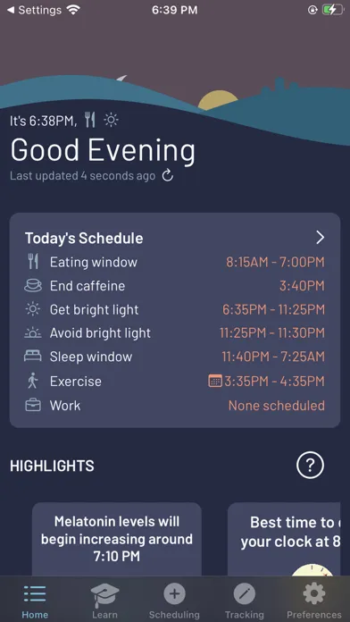 Sync: Align Your Body's Clock應用截圖