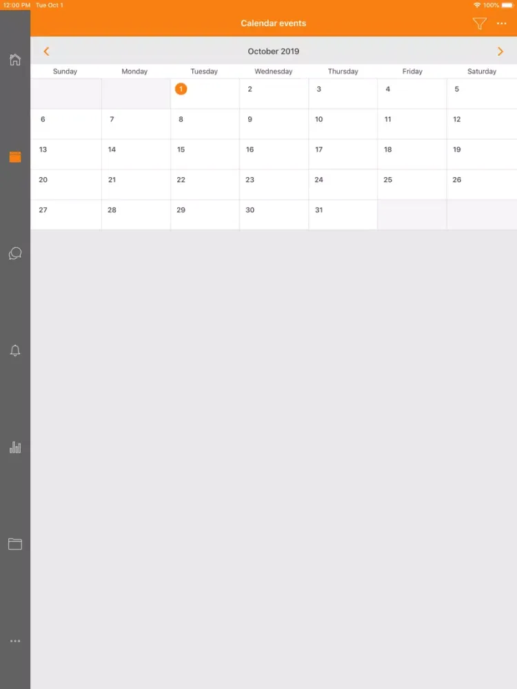 Tangkapan layar كلية العراق الجامعة iPad 