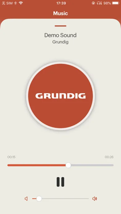 Grundig AudioHub应用截图