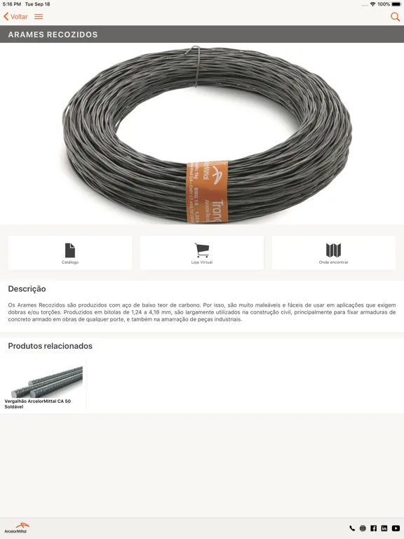 Capturas de pantalla de é Aço iPad 