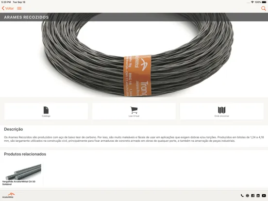 Capturas de pantalla de é Aço iPad 
