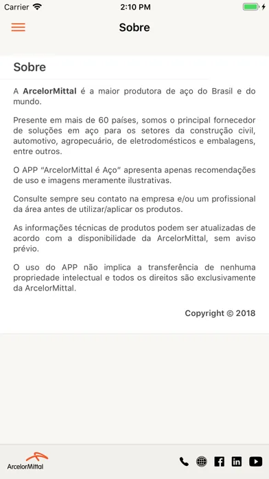 Capturas de pantalla de é Aço