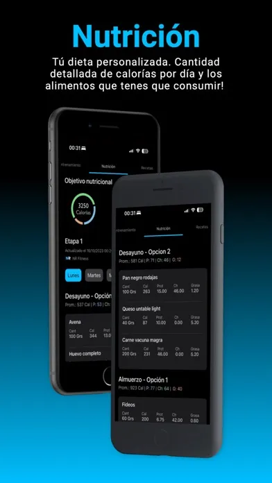 Capturas de pantalla de NR Fitness
