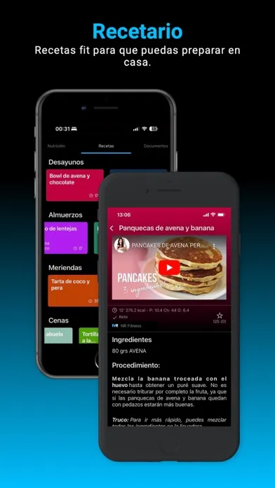 Capturas de pantalla de NR Fitness