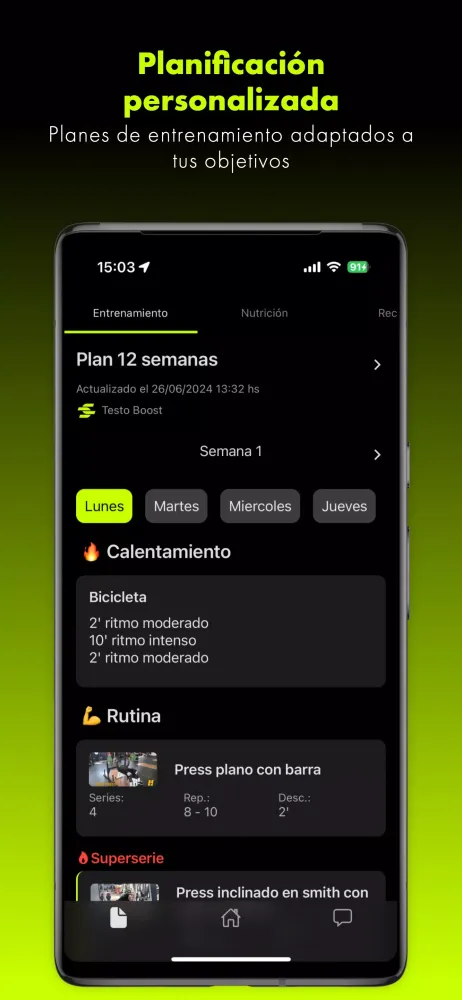 Testo Boost Screenshots