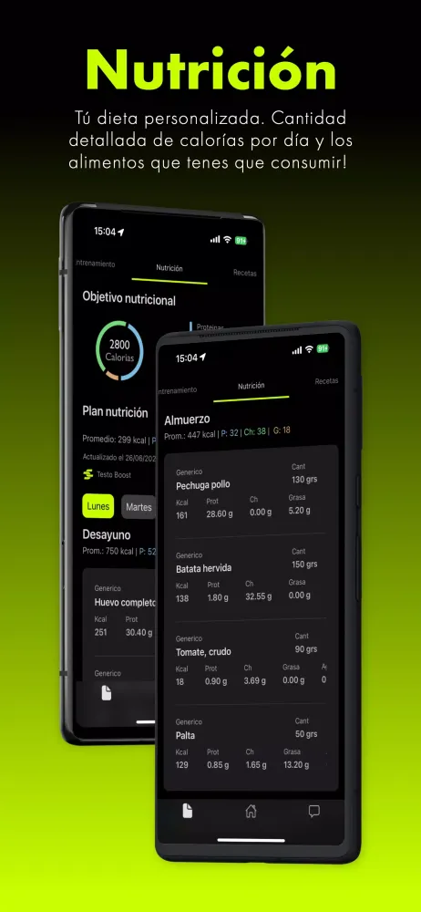 Testo Boost Screenshots