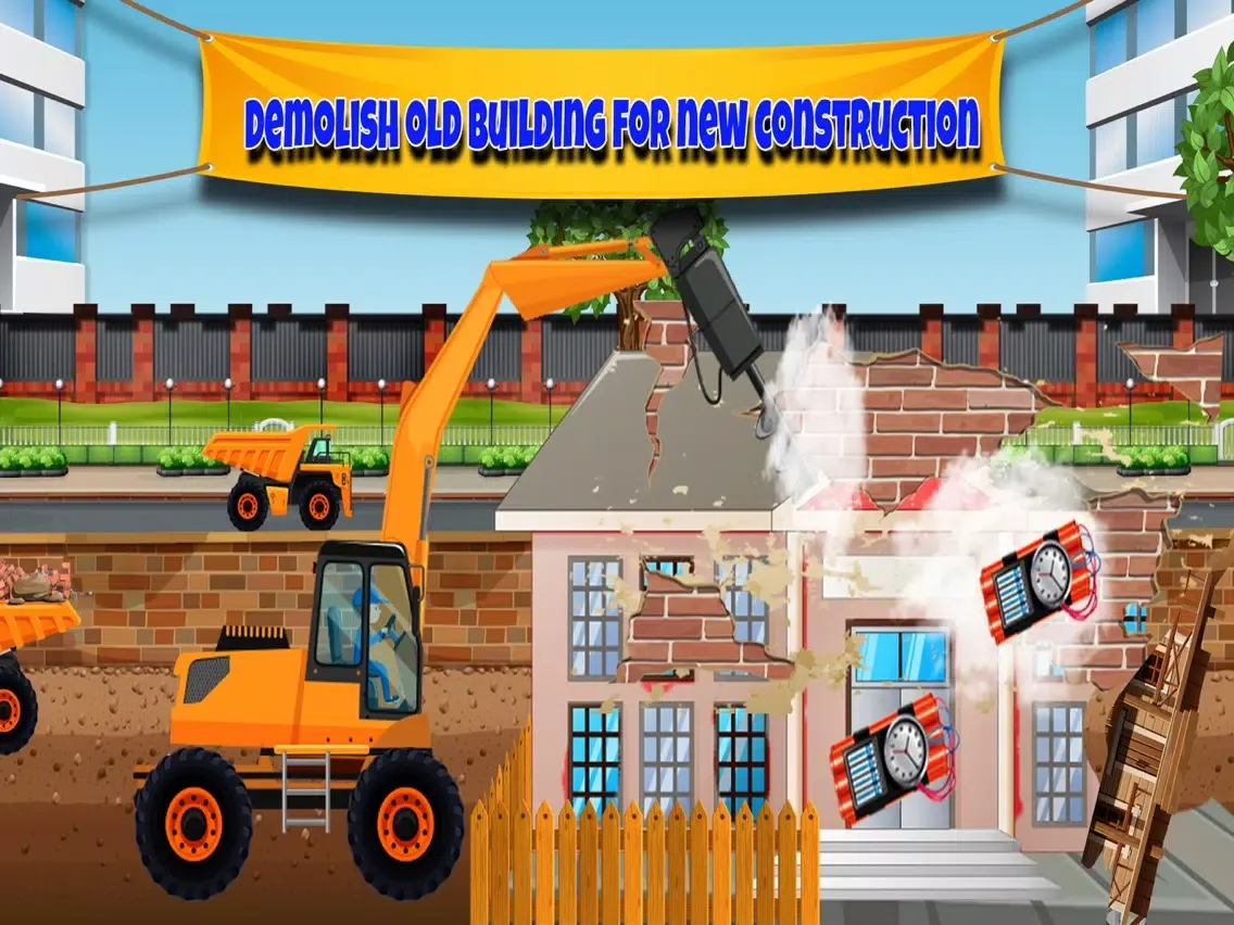 Capturas de tela do Build Police Station Building iPad 