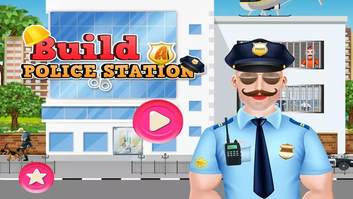 Capturas de tela do Build Police Station Building