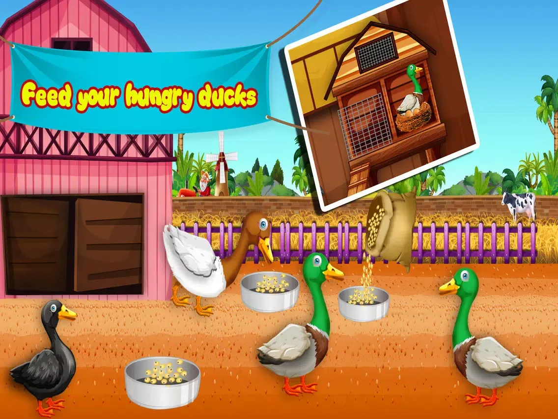 Tangkapan skrin Duck Farm Breeding & Farming iPad 
