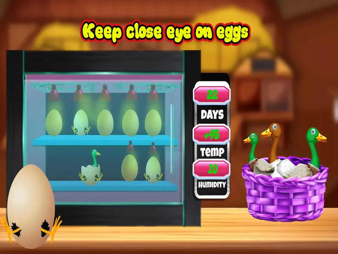 Tangkapan skrin Duck Farm Breeding & Farming iPad 