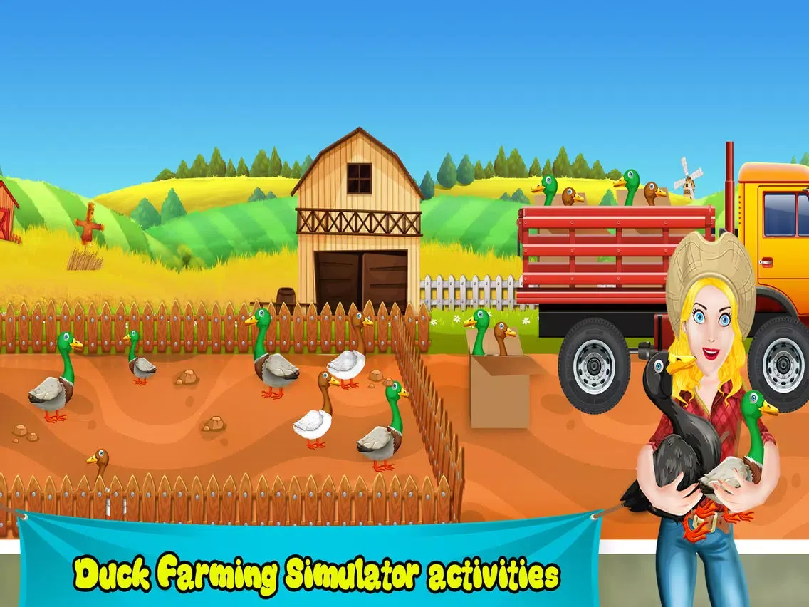 Tangkapan skrin Duck Farm Breeding & Farming iPad 