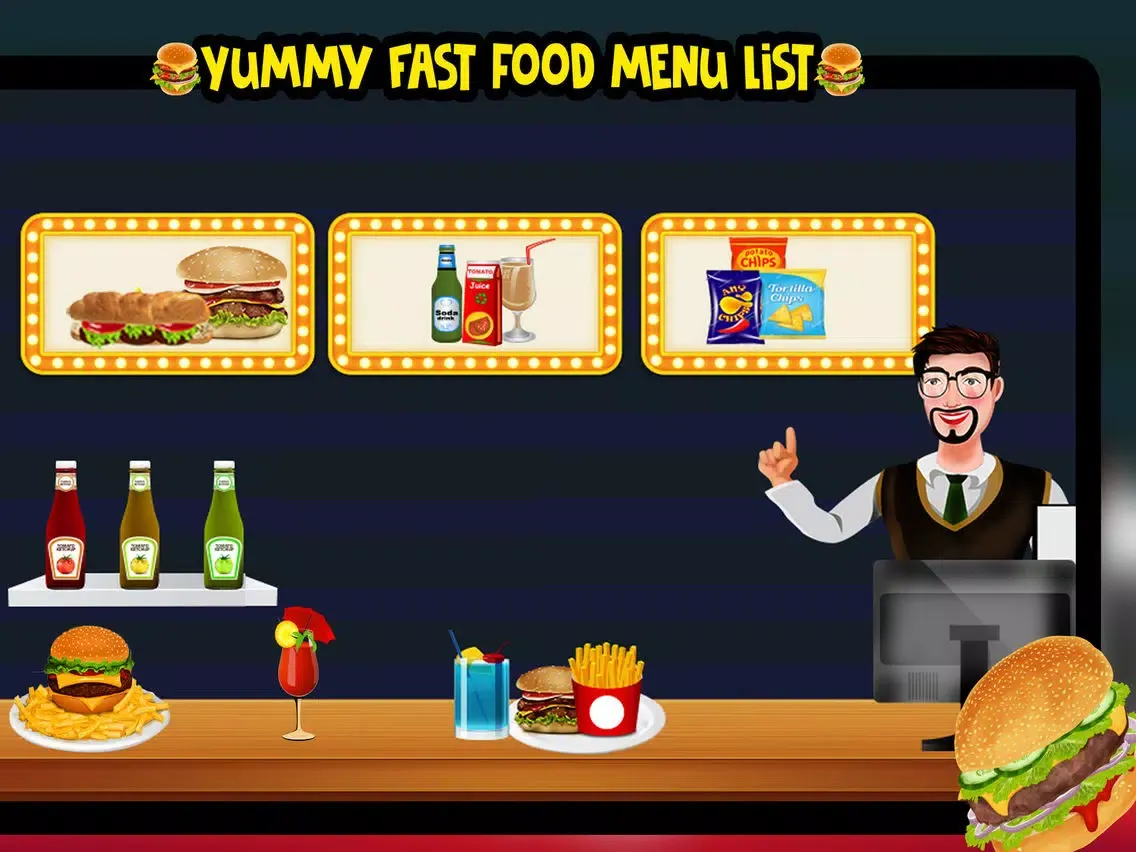 High School Food Cafe Cashier iPad 应用截图