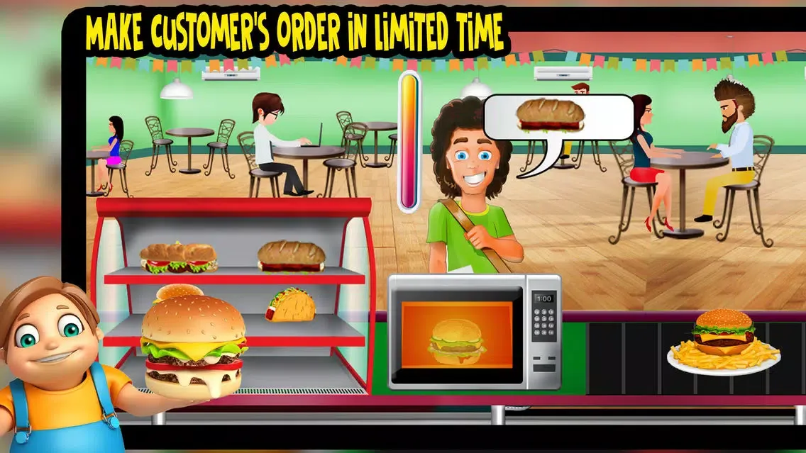 High School Food Cafe Cashier应用截图