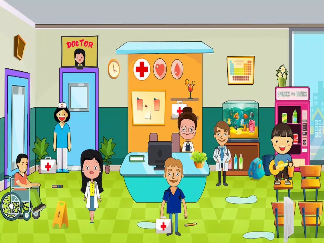 Pretend My City Hospital iPad  Screenshots