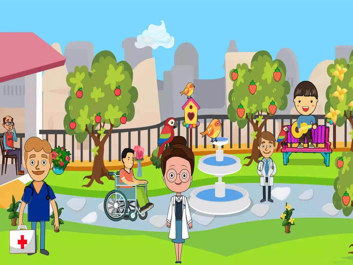 Pretend My City Hospital iPad  Screenshots