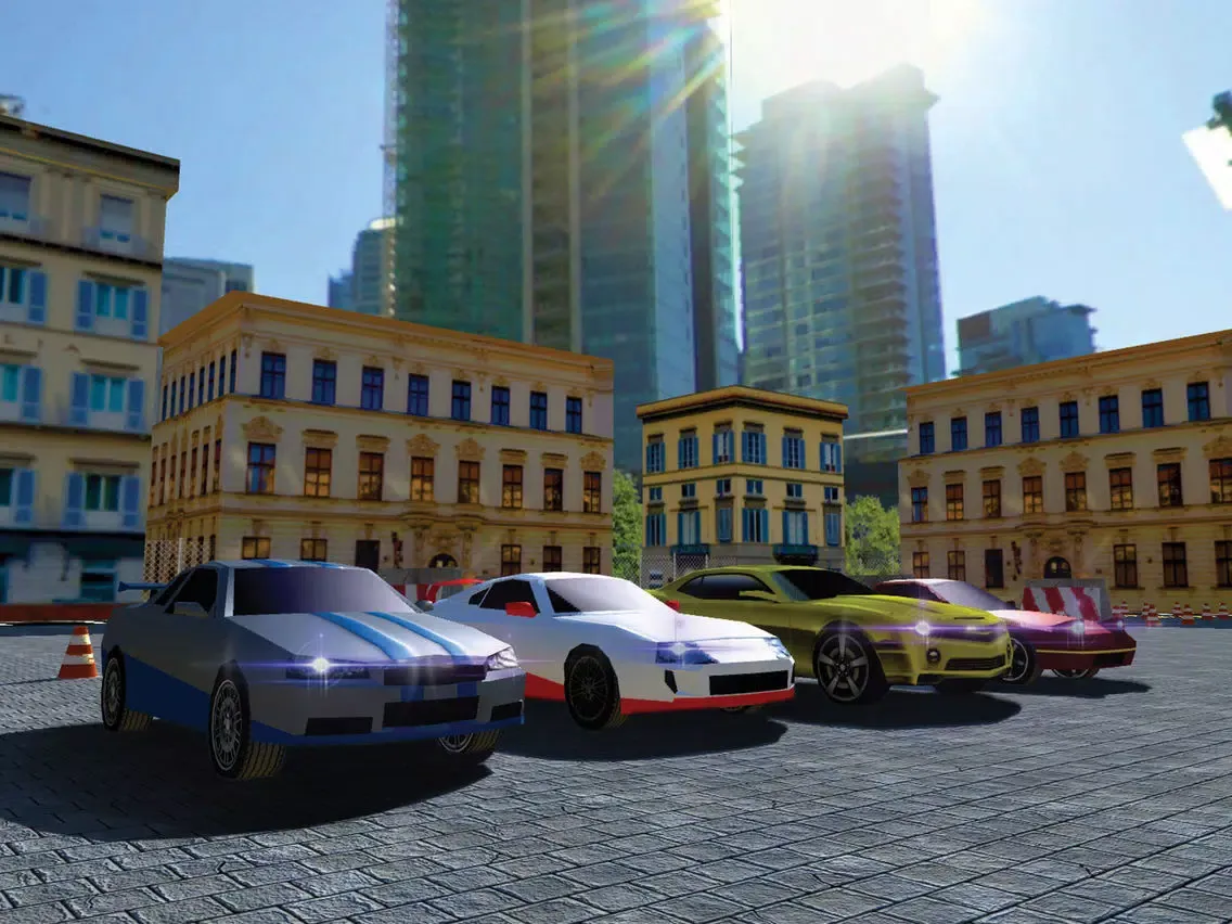 Captures d'écran de Sports Car Speed Parking & Ultimate Challenges iPad 