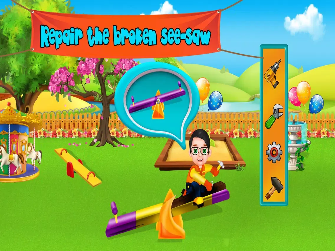 Theme Park Cleaning & Repair iPad  Screenshots