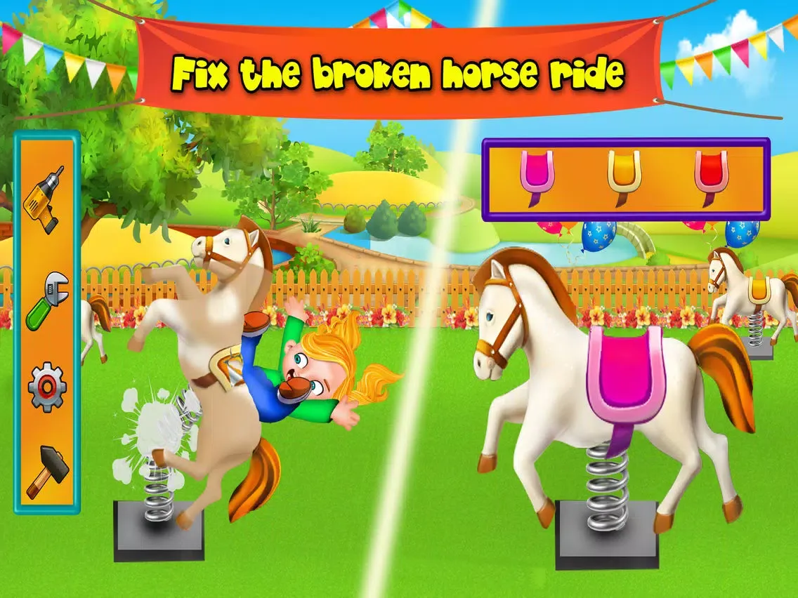 Theme Park Cleaning & Repair iPad  Screenshots