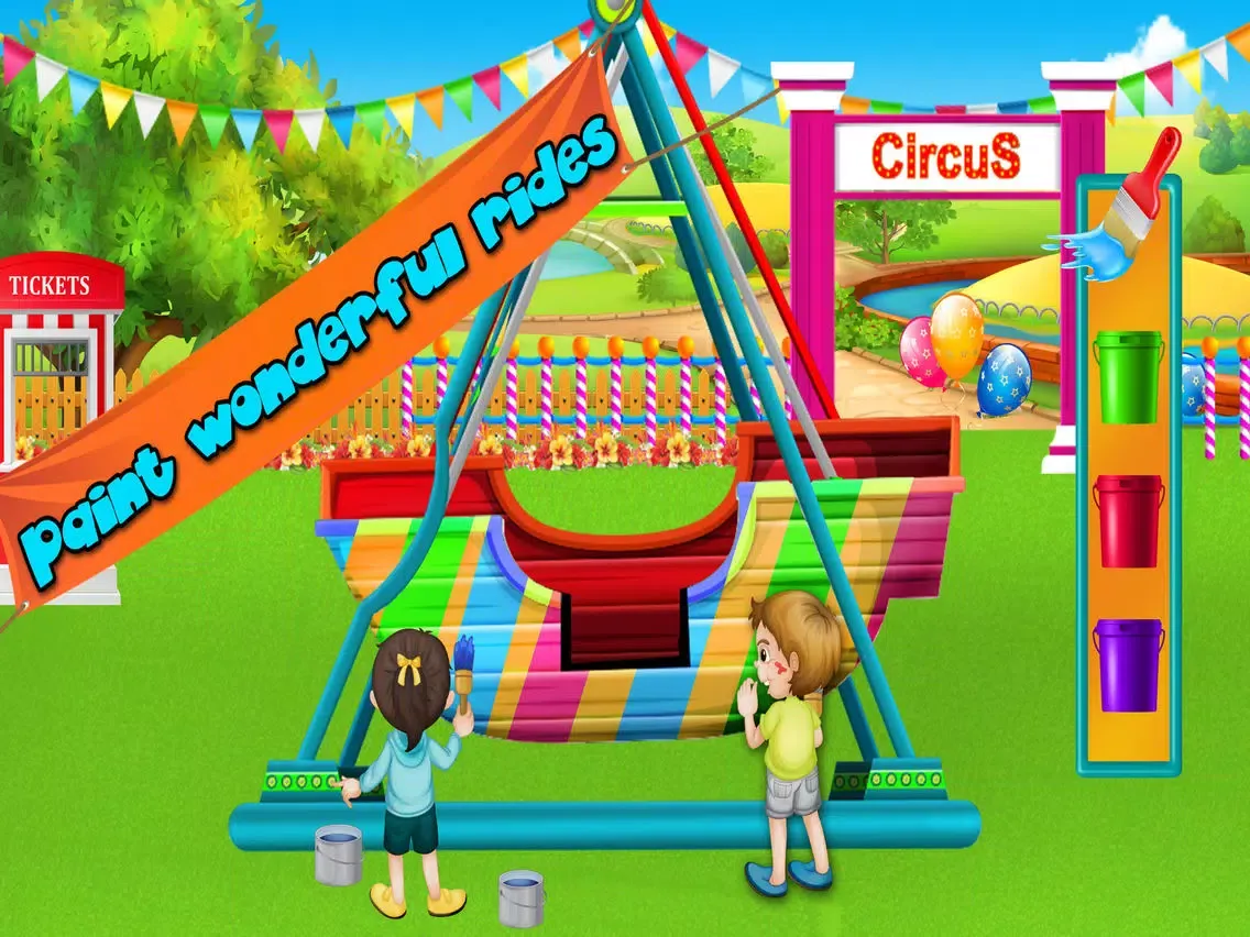 Theme Park Cleaning & Repair iPad  Screenshots
