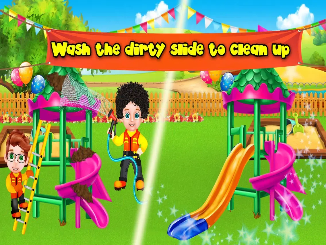 Theme Park Cleaning & Repair iPad  Screenshots