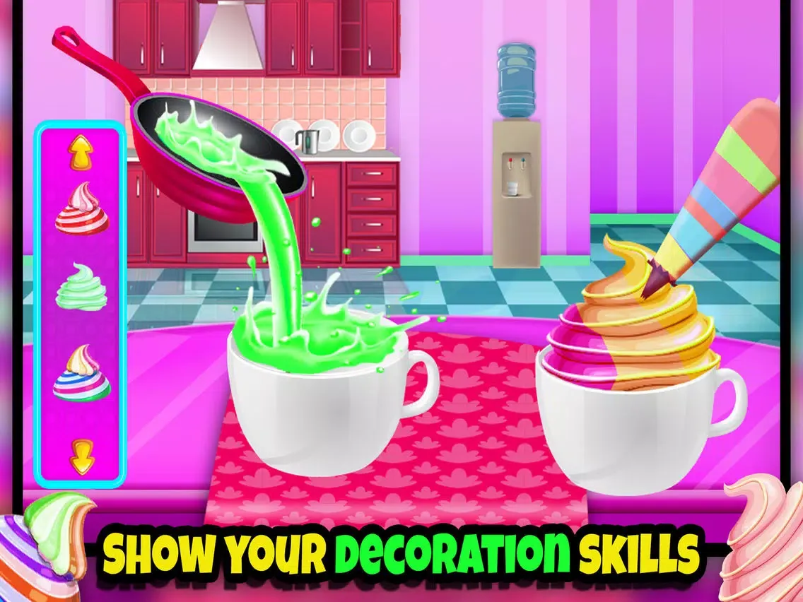 Unicorn Hot Chocolate Cafe iPad 应用截图