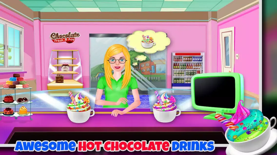 Unicorn Hot Chocolate Cafe应用截图
