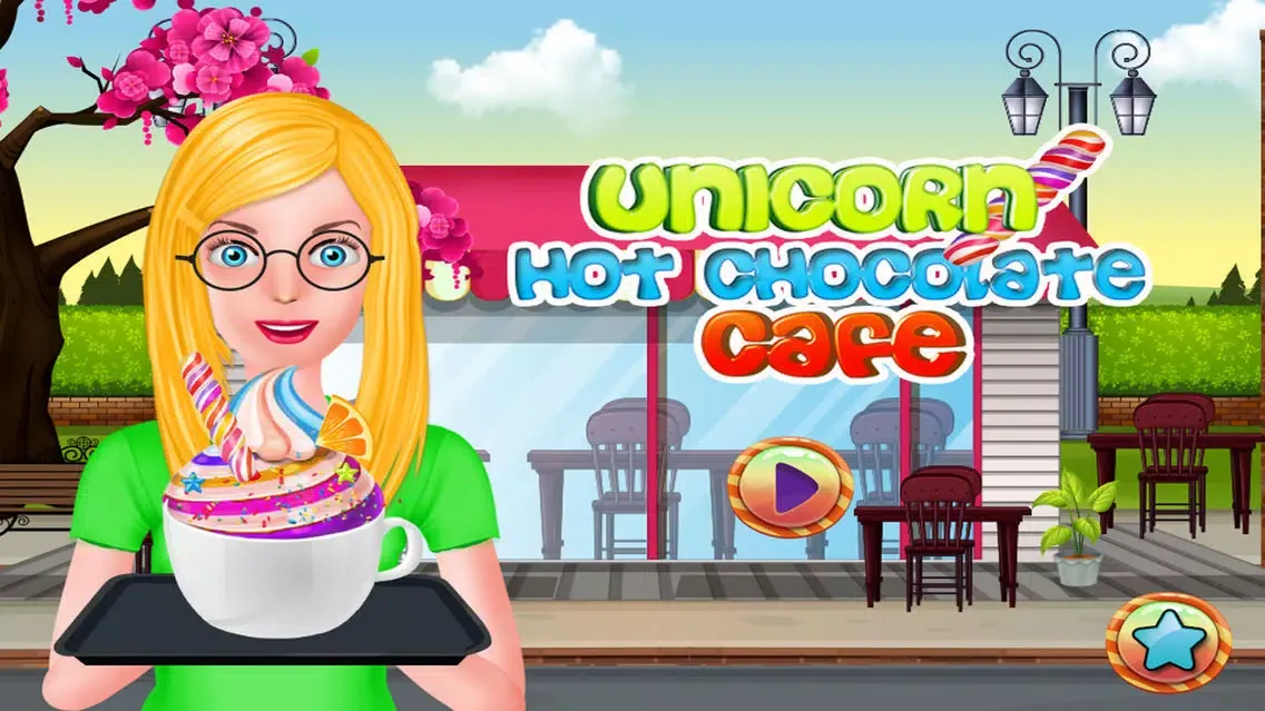 Unicorn Hot Chocolate Cafe应用截图