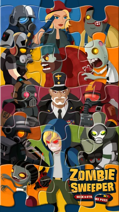 Zombie Sweeper: Action Puzzle 스크린샷