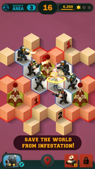 Zombie Sweeper: Action Puzzle 스크린샷