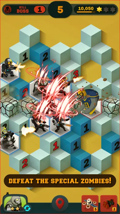 Zombie Sweeper: Action Puzzle 스크린샷